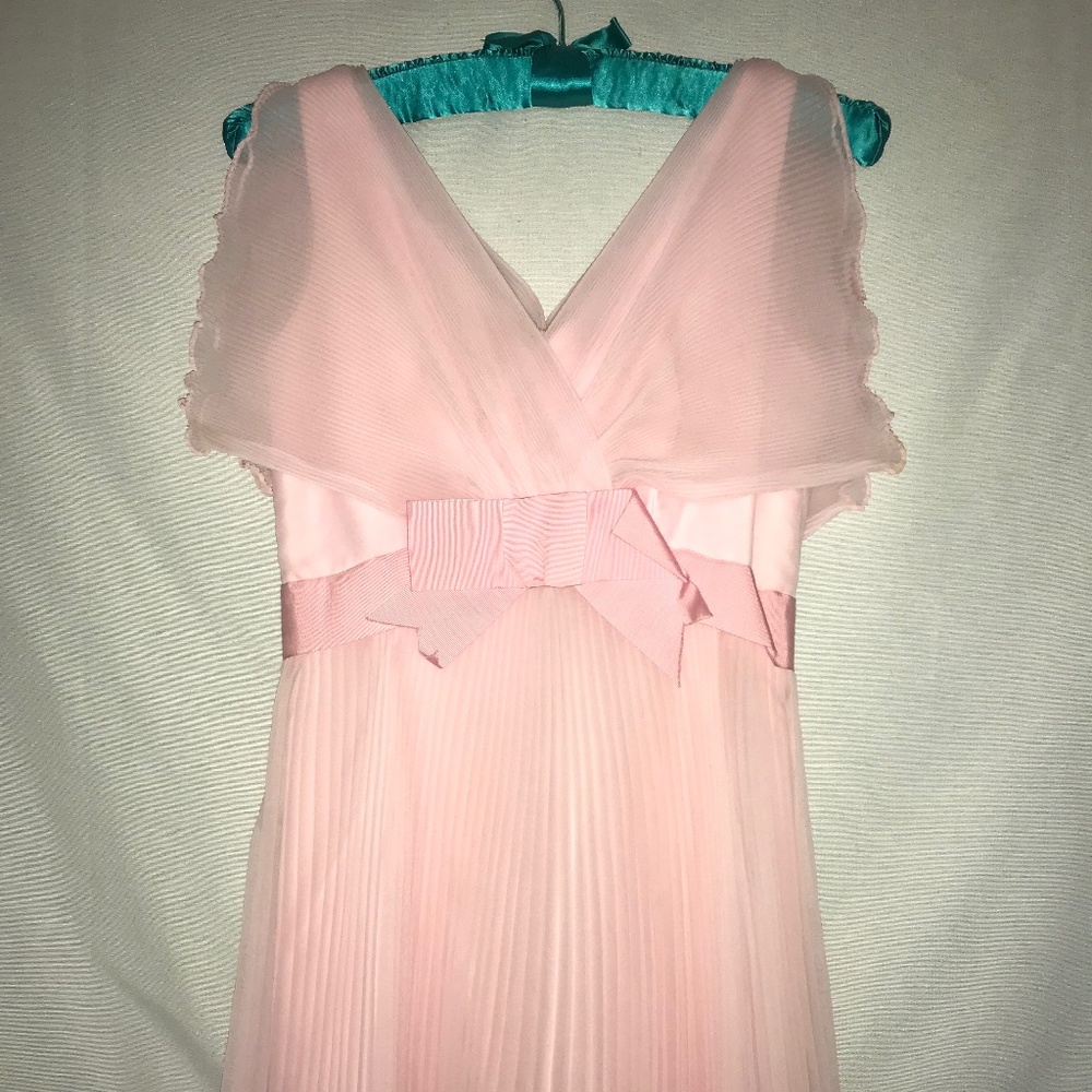 Vintage Miss Elliette Pink Party Dress-Vintage Pretty in Pink Dress-Sz 8